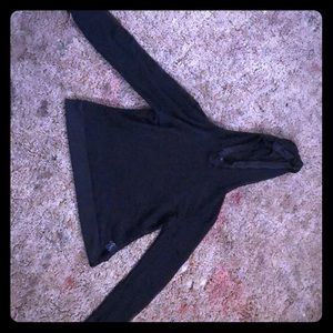 A cute fishnet hoodie.